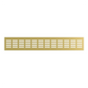 Решетка вентиляционная переточная с сеткой 4810DP AL 480х100 алюминий Champagne