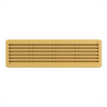 Решетка вентиляционная переточная 2307ДП 220х60/227х67 пластик Beige