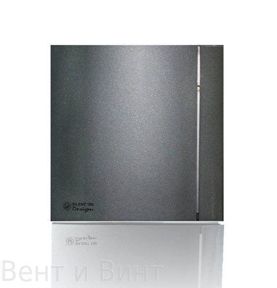 Вентилятор накладной S&P SILENT-100 CRZ GREY DESIGN 4C