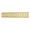 Решетка вентиляционная переточная с сеткой 4810DP AL 480х100 алюминий Champagne