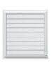 Решетка вентиляционная AIRVENT регулируемая жалюзи 452х483 пластик ERA
