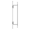 Решетка вентиляционная разъемная 1414RVM 140х140 Black
