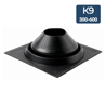 Кровельная уплотнительная манжета Комби №9 D300мм - 600мм чёрная