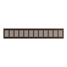 Решетка вентиляционная переточная с сеткой 4810DP AL 480х100 алюминий Dark bronze