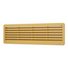 Решетка вентиляционная переточная 2307ДП 220х60/227х67 пластик Beige