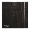 Вентилятор накладной S&P SILENT-200 CZ MARBLE BLACK DESIGN-4C