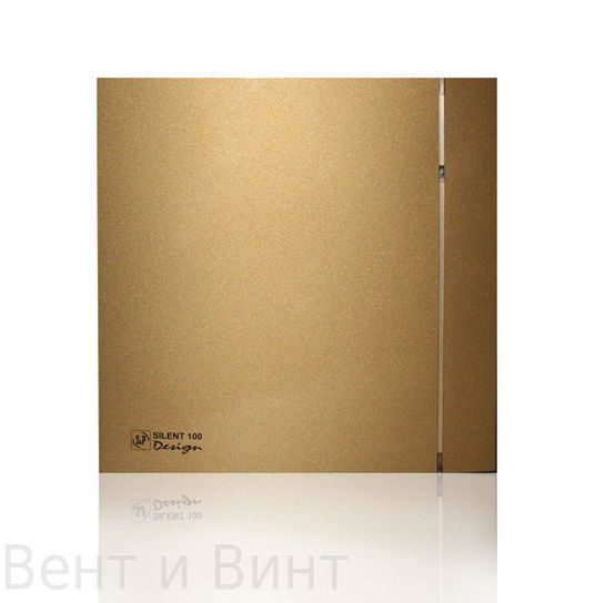Вентилятор накладной S&P SILENT-100 CRZ GOLD DESIGN 4C