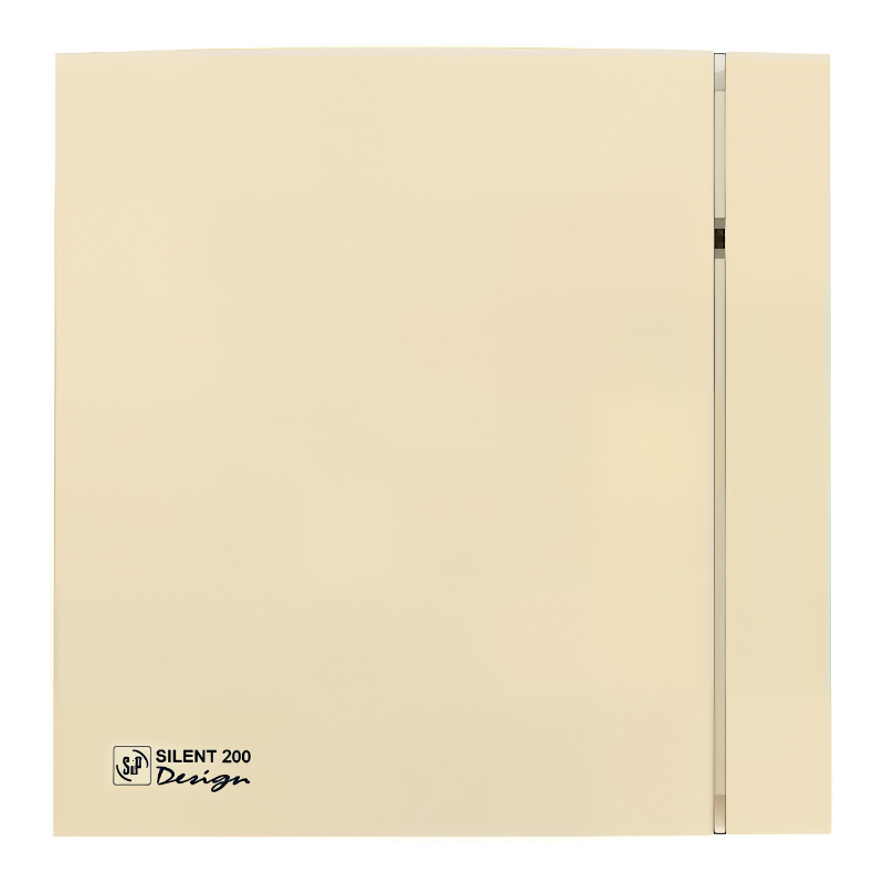 Вентилятор накладной S&P SILENT-200 CZ IVORY DESIGN-4C