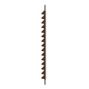 Решетка вентиляционная 1122С 217х113 пластик Brown
